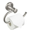 Picture of BESy Brushed Nickel Toilet Tissue Paper Holder Brushed Nickel Bathroom Accessories Toilet roll Paper Hanger, Wall Mounted, Rustproof