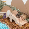 Picture of Niteangel Hamster House w/ Climbing Ladder: for Dwarf Hamsters Gerbils Mice or Similar-Sized Pets (Elephant-Shaped)