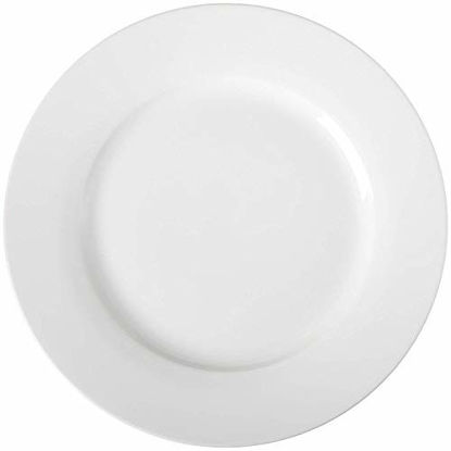 Picture of Amazon Basics 6-Piece White Dinner Plate Set