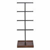 Picture of Amazon Basics Four-Tier Jewelry Tree Stand - Walnut/Black