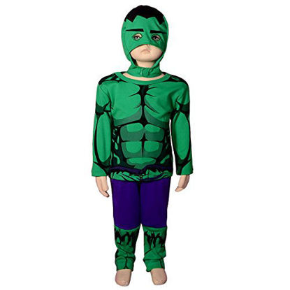 Picture of Dressy Daisy Boys' Incredible Hulk Avenger Superhero Costume Halloween Party Size 6-7