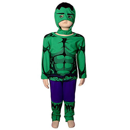 Picture of Dressy Daisy Boys' Incredible Hulk Avenger Superhero Costume Halloween Party Size 6-7