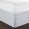 Picture of HC Collection Ice Blue King Bed Skirt - Dust Ruffle w/ 14 Inch Drop - Tailored, Wrinkle & Fade Resistant