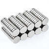 Picture of MIN CI 100 Pcs Super Strong Neodymium Disc Small Magnets, 9mm x 3mm Tiny Magnets for Dry Erase Board Whiteboard Office Fridge Crafts, Mini Round Rare Earth Magnets for DIY Building Scientific Models