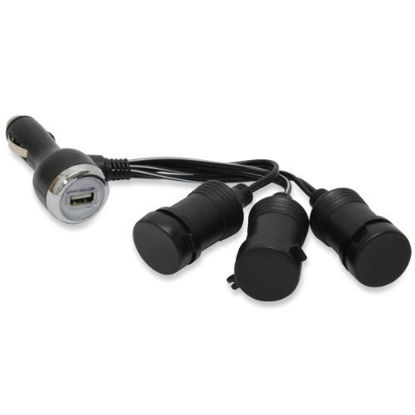 Picture of RoadPro RPPSP211USB 12V 4-Way and USB Adapter