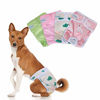 Picture of Teamoy Washable Female Dog Diapers (Pack of 4), Reuable Doggie Diapers Wraps for Female Dogs, S