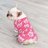 Picture of CuteBone Pink Pig Dog Pajamas Cute Cat Clothes Pet Pjs Onesie, XXLarge P46XXL