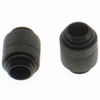 Picture of G1/4" Male to Male Extender Fitting,LBTODH 4pcs Black Brass Elbow Connector for Computer Water Cooling System(23.5mm)