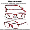 Picture of Lightweight Flexible Reading Glasses for Women - 2 Pack Blue Light Blocking Computer Readers +3.50 Magnification TR90 Eyeglasses and Hard Case