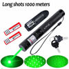 Picture of Green Light Pointer Demonstration Projector Pen 2 Pack High-Power 2000m Pet Toys (Cat/Dog) for Education/Outdoor Entertainment LED Lighting/Field Explo