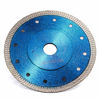 Picture of 6 Inch with Arbor 7/8" Super Thin Diamond Tile Blade Porcelain Saw Blade for Cutting Porcelain Tile Granite Marbles (6")