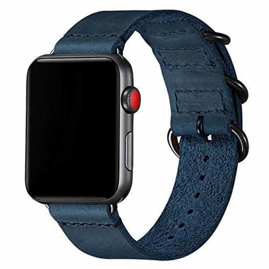 Leather Apple Watch 4 Band 44mm Women