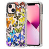 Picture of MOSNOVO Compatible with iPhone 13 Case, Cute Rainbow Butterfly for Girl Women [ Buffertech Impact ] Transparent TPU Bumper Clear Phone Case Cover Designed for iPhone 13 6.1 Inch