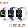 Picture of Blingbrione Compatible Apple Watch Band Christmas 3 Packs Women Man 42mm/44mm/45mm,Soft Silicone Santa Snowflake Snowman elk Printed Wristband Strap for iphone Watch Series 7 6 5 4 3 2 1 SE Girl 3 Pcs-Blue Green White