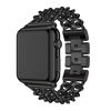 Picture of Seoaura Compatible Apple Watch Band 38mm 40mm, Stainless Steel Metal Cowboy Chain Style Replacement iWatch Series 6 5 4 3 2 1 SE Nike+ Sports Strap Wristband (Black, 38mm/40mm)