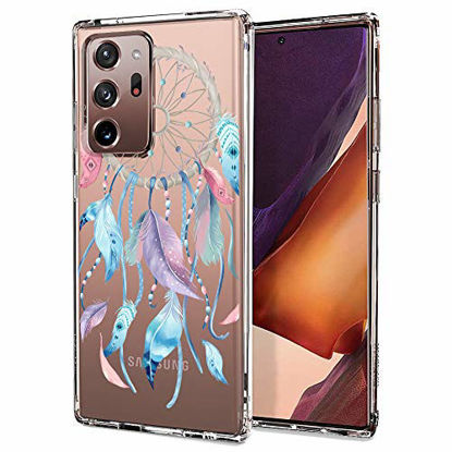 Picture of for Samsung Galaxy Note 20 Ultra Case, for Samsung Galaxy Note 20 Ultra 5G Case, MOSNOVO Clear Slim Soft TPU + PC Cover Case with Dreamcatcher Design Case for Galaxy Note 20 Ultra (2020)