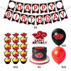 Picture of JUZIPI Naruto Birthday Party Decorations Akatsuki Supply Accessories Bunting Banner Balloon Cute and Lovely Birthday Decorations Garland Set for Kids Children Boys and Girls