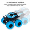 Picture of 4 Pack Monster Truck Toys for Boys and Girls, Inertia Car Pull Back Vehicle Playsets, Friction Powered Push and Go Toy Cars, Christmas Gift Birthday Party Supplies for Toddlers Kids Ages 3+