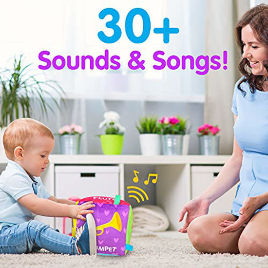 Picture of Move2Play Turn2Learn Music Cube, Baby Toy for 6 to 12 Months Old