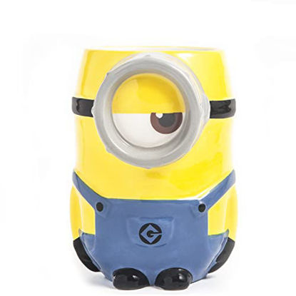 MINIONS POWERED tumbler/cup with straw - yellow minion inside cup! Zak!