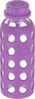 Picture of Lifefactory 9-Ounce BPA-Free Glass Water Bottle with Flat Cap and Silicone Sleeve, Grape