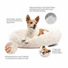 Picture of Best Friends by Sheri The Original Calming Donut Cat and Dog Bed in Lux Fur, Machine Washable, Orthopedic Relief, for Pets up to 25 lbs. - Small 23"X23" in Oyster