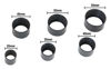 Picture of Performance Tool W89220-7 Black Replacement Rubber Sleeve, 6 Piece