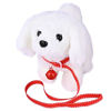 Picture of WorWoder Plush Bichon Frise Toy Puppy Electronic Interactive Pet Dog - Walking, Barking, Tail Wagging, Stretching Companion Animal for Kids (Bichon Frise)