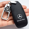 Picture of Genuine Leather Car Key Cover key case Suit for Mercedes Benz E Class, 2018 up S Class, 2017 2018 W213 Key Fob cover Smart Car Remote key Holder