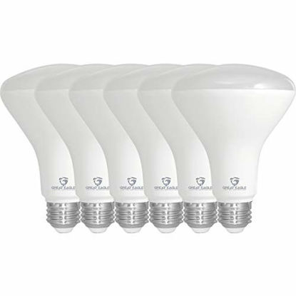 Picture of Great Eagle R30 or BR30 LED Bulb, 11W (75W Equivalent), 850 Lumens, Upgrade for 65W Bulb, 5000K Daylight Color, for Recessed Can Use, Wide Flood Light, Dimmable, and UL Listed (Pack of 6)