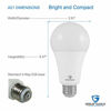 Picture of Great Eagle 50/100/150W Equivalent 3-Way A21 LED Light Bulb 5000K Daylight Color (2-Pack)