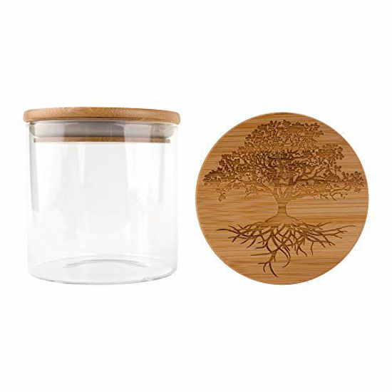 Tree of Life  Bamboo Stash Jar - Order Today! - Hakuna Supply