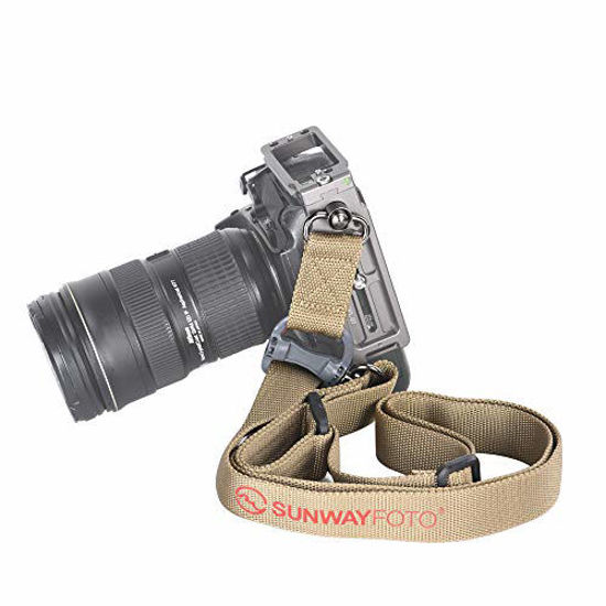 Picture of SUNWYAFOTO STR-01 Camera Strap Bearing up to 50KG Compatible with SUNWAYFOTO RRS QD Sling Swivel QR Plate