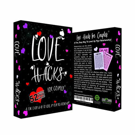 Picture of Love Hacks for Couples Game -Fun Wedding Gift Or Couples Gift - Couples Games W/ Long Term Action Plan To Boost Your Marriage & Relationship