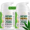 Picture of Hemp Cream Pain Relief by New Age - 2 Pack - Natural Hemp Extract Cream for Arthritis, Back Pain Muscle Pain Relief - Efficient Inflammation Cream & Carpal Tunnel Relief - Made in USA - Good for Skin