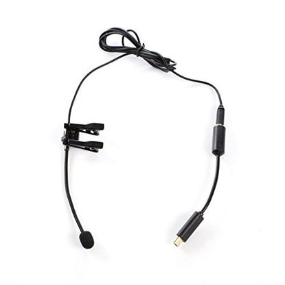Picture of Movo ACM400 Flexible Gooseneck Omnidirectional Microphone for Canon and Nikon DSLR and Mirrorless Cameras, Camcorders, Tascam and Zoom Recorders, GoPro HERO3, HERO3+, HERO4