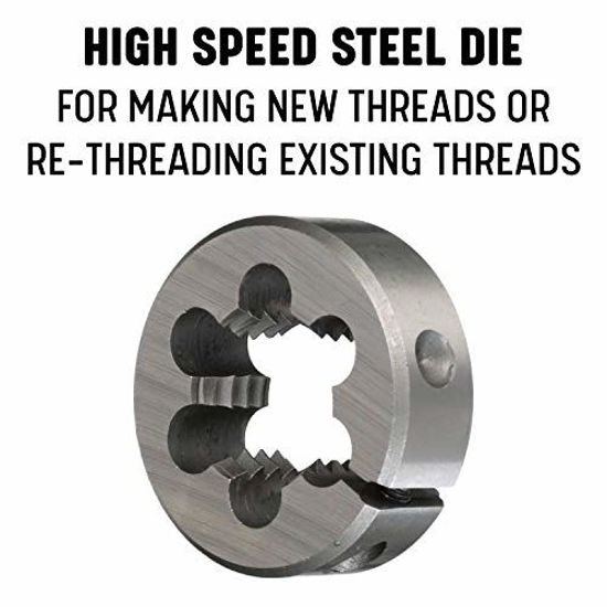 Picture of Drill America m5 X.75 1" OD High Speed Steel Round Adjustable Die, DWT Series