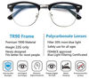 Picture of Tanlys 2 Pack Blue Light Blocking Glasses for Computer Eye Strain [Dry Eye & Sour Eye], Anti UV Reduce Headache Stylish