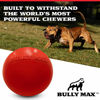 Picture of Bully Max Long Lasting Dog Chew Toy for Aggressive Chewers, Large Dogs, Puppies. Pit Bull Toys Guaranteed to Last. Cleans Your Dog's Teeth & Improves Mental Health.