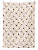 Picture of Ambesonne Alice in Wonderland Tablecloth, White Rabbit Dancing in The Sky Fantasy World and Alice Theme, Rectangular Table Cover for Dining Room Kitchen Decor, 60" X 90", Yellow Black