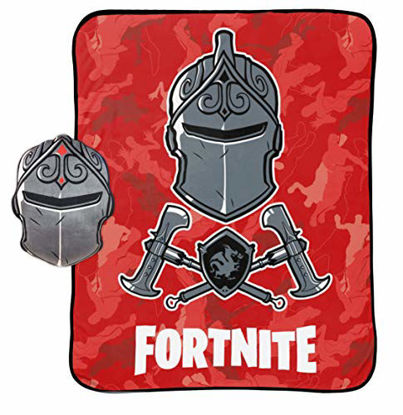 Picture of Jay Franco Black Knight Red Camo 2 Piece Nogginz Set (Official Fortnite Product)