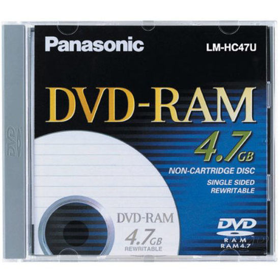 Picture of Panasonic LM-HB47LU 4.7GB Single-Sided DVD-RAM Disc