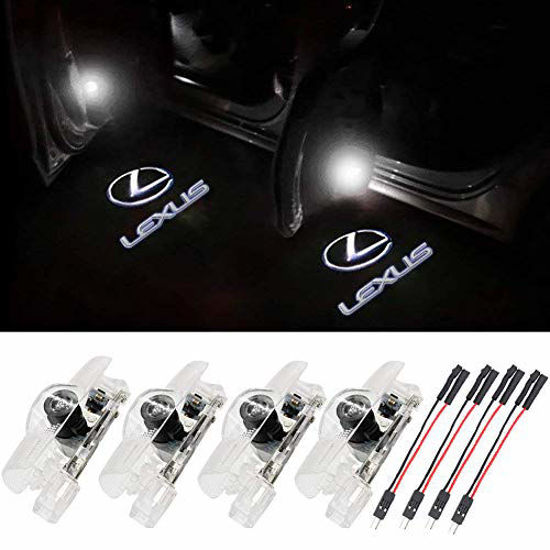 Lexus door store welcome lights