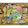 Picture of Bits and Pieces - 500 Piece Jigsaw Puzzle for Adults - On The Farm 4-in-1 Multi-Pack Set - 500 pc Jigsaw by Artist Sandy Rusinko