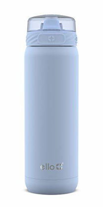 Picture of Ello Cooper 22oz Vacuum Insulated Stainless Steel Water Bottle (Halogen Blue)