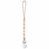 Picture of Ryan & Rose Cutie Clip Beaded Pacifier Clip (Ella, Ivory)