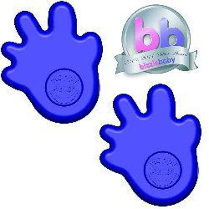 Picture of Happy Hands Anti Slam Child Door Safety Finger Trap Stoppers - 2 Pack  (Blue)