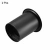 Picture of uxcell 2Pcs 85mm x 112mm Speaker Port Tube Subwoofer Bass Reflex Tube Bass Box Vent