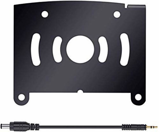 Picture of AMTIFO Backup Camera Bracket Adapter with a Power Adapter Compatible with furrion Pre-Wired RV or Trailer with a FRCBRKT-BL