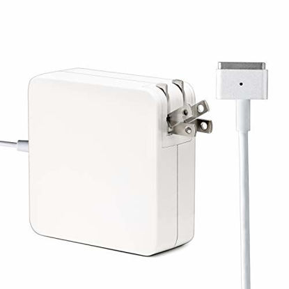 Picture of 85W Power Adapter, Compatible Magnetic T-Connector Replacement for Mac Pro 15" (mid 2012-mid 2015) Mac Pro 13" (Late 2012-early 2015) Mac Air 13" (mid 2012-2017) Mac Air 11" (mid 2012-early 2015)